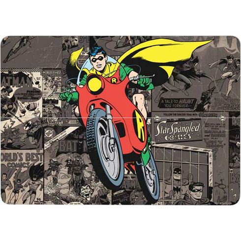 DC Comics Robin Vintage Action pose pattern Surface Laptop Studio Skin